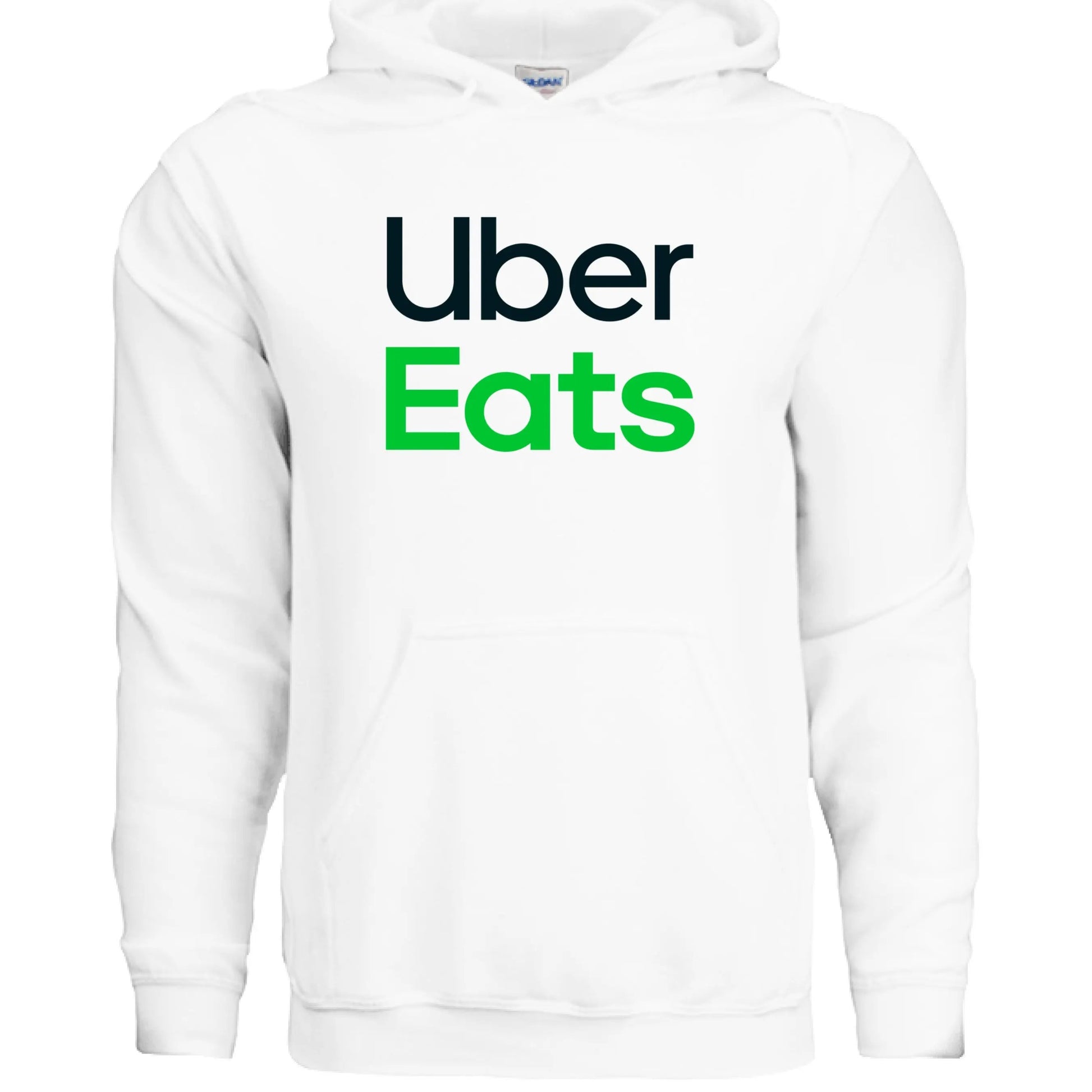Uber Eats Hoodie WHITE - FRONT