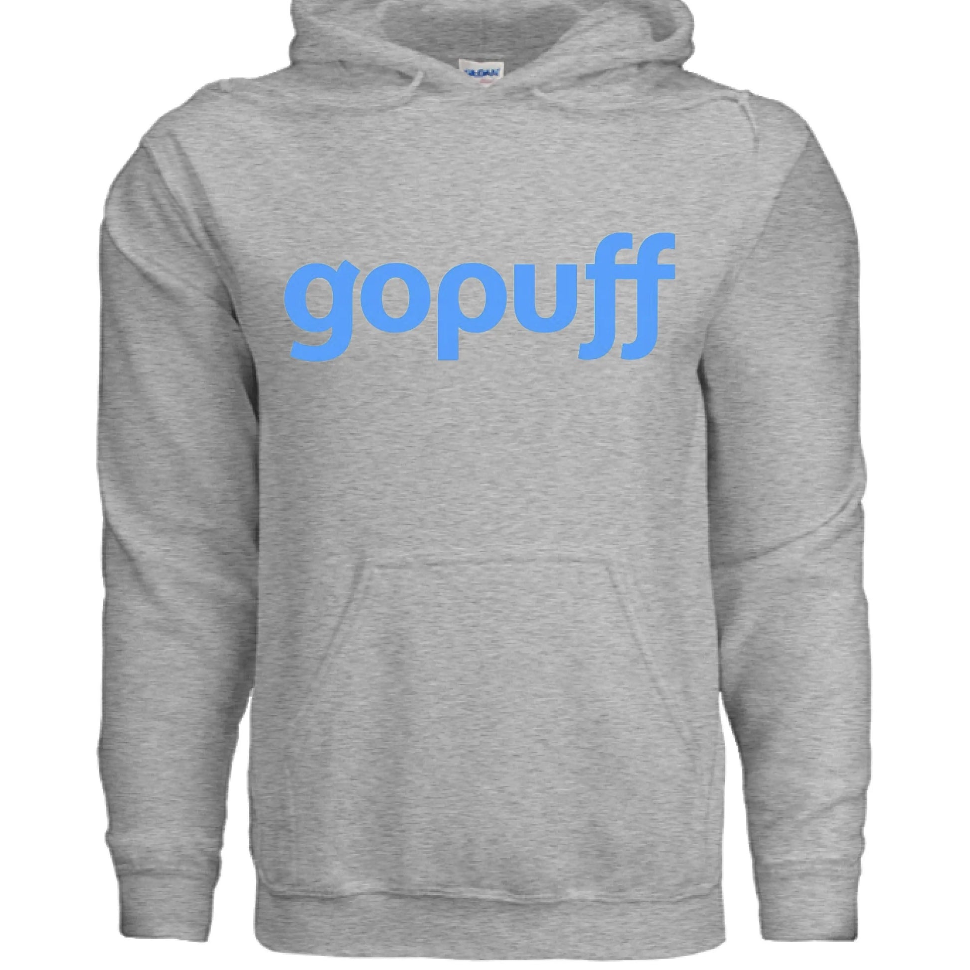 gopuff hoodie SPORT GREY - FRONT
