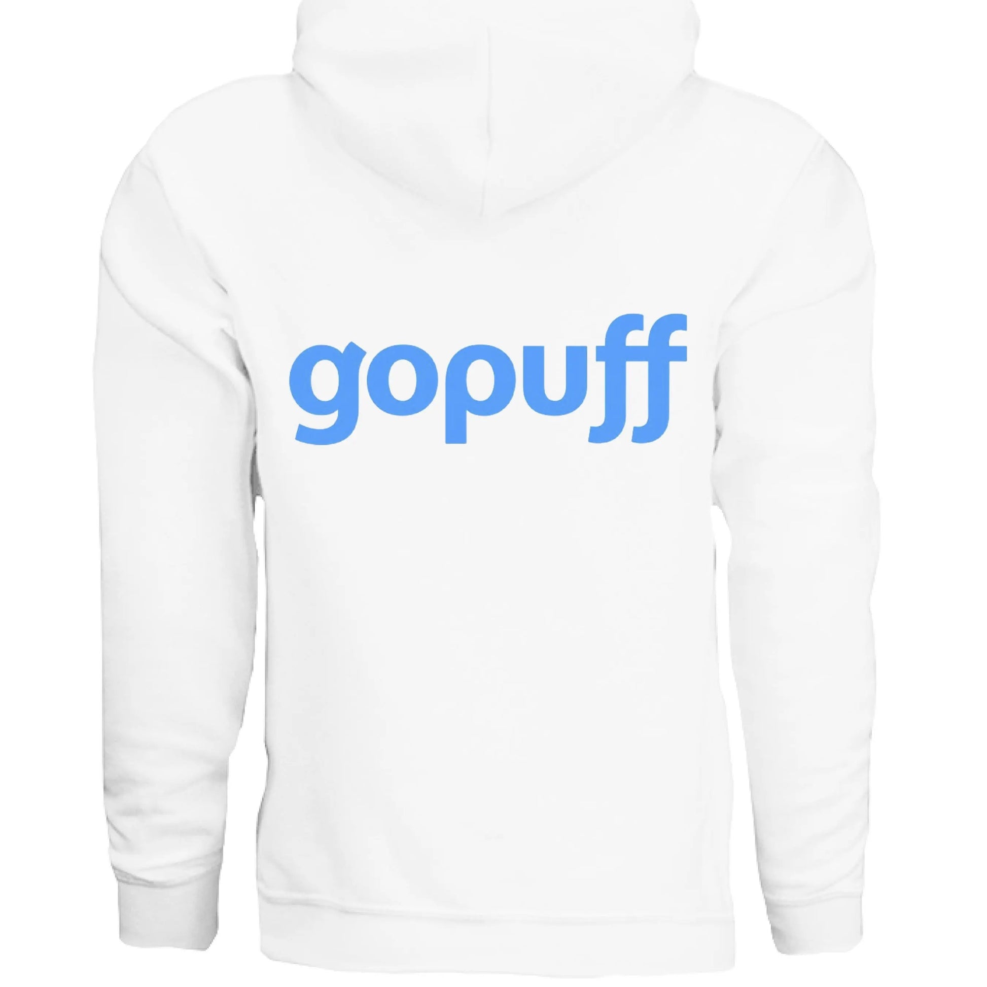 gopuff hoodie WHITE - BACK