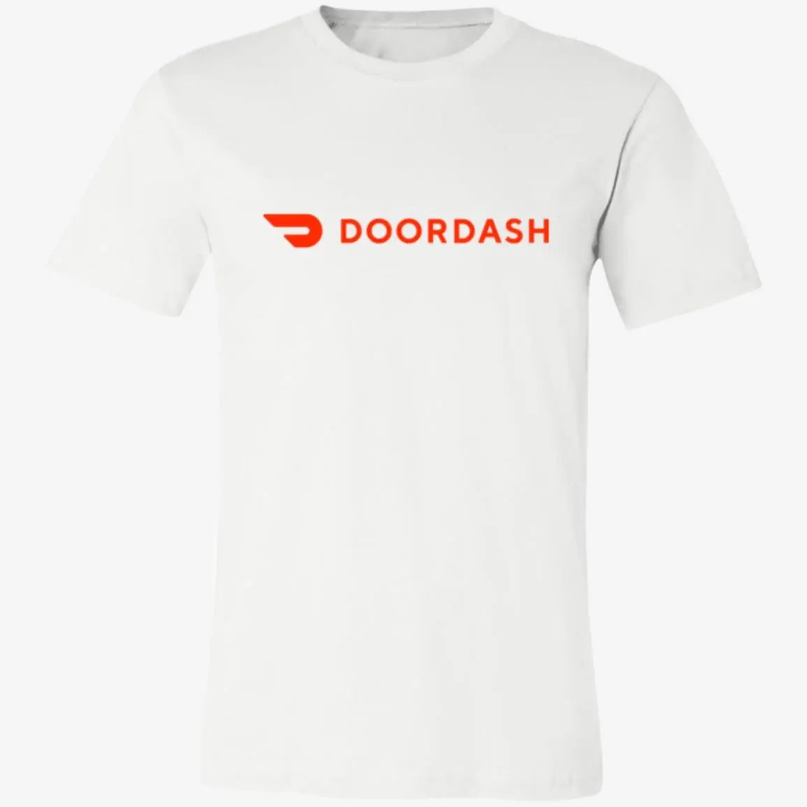 womens doordash t shirt, front