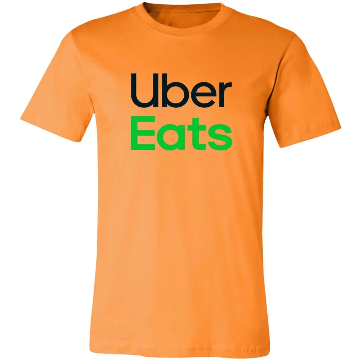 WOMENS UBER EATS ORANGE FRONT