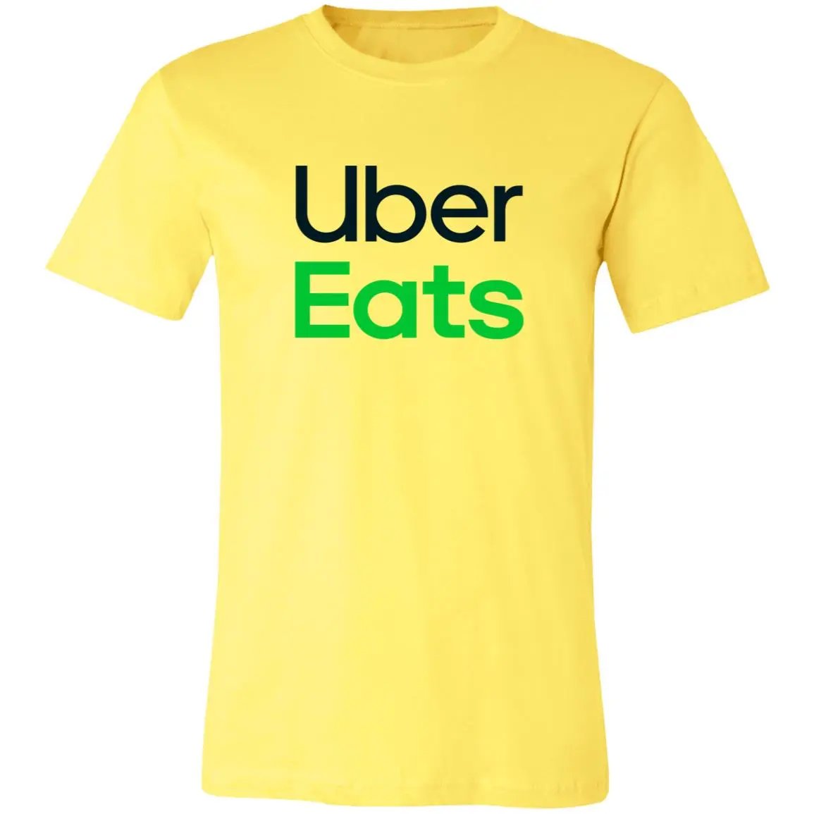 WOMENS UBER EATS YELLOW FRONT