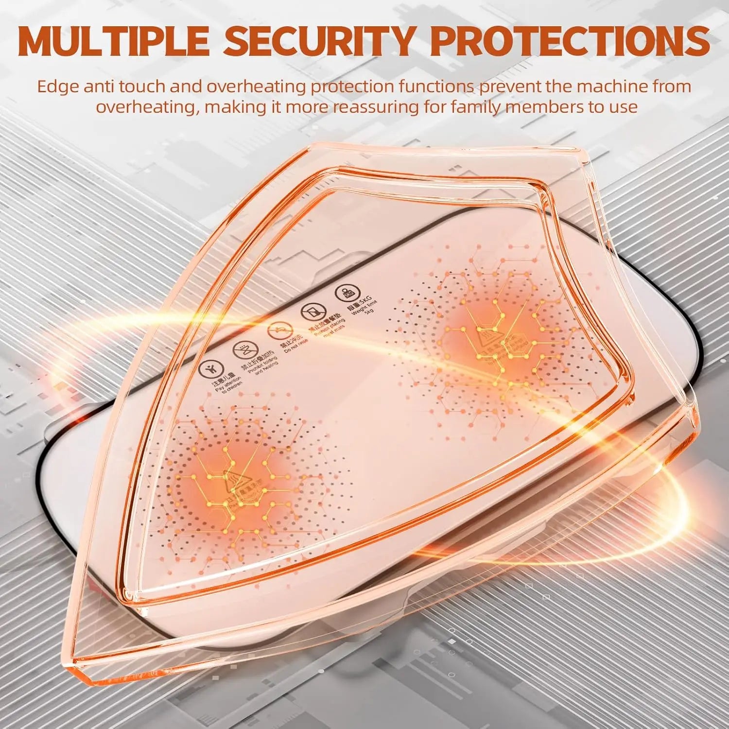 Electric Warming Tray,Food Warming Mat,Graphene Heating Film Food Warmers for Parties, Heating Fastly in 10s, Portable Design Warming Mat for Food,Warming Trays for Buffets Party,2Pack (Not For Purchase) Amazon Only!