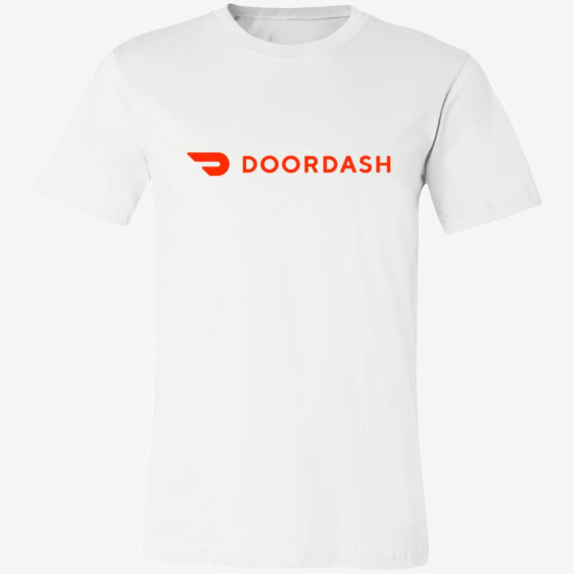 womens doordash t shirt, front
