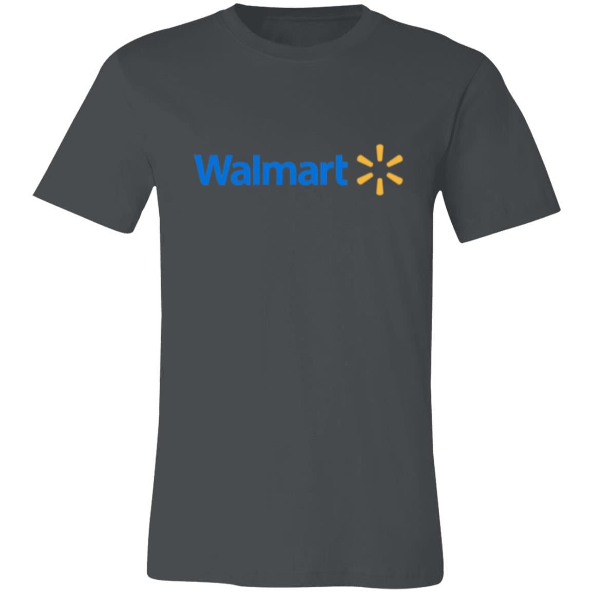 Womens Black Walmart Spark Logo T Shirt Food Delivery Merch, Front