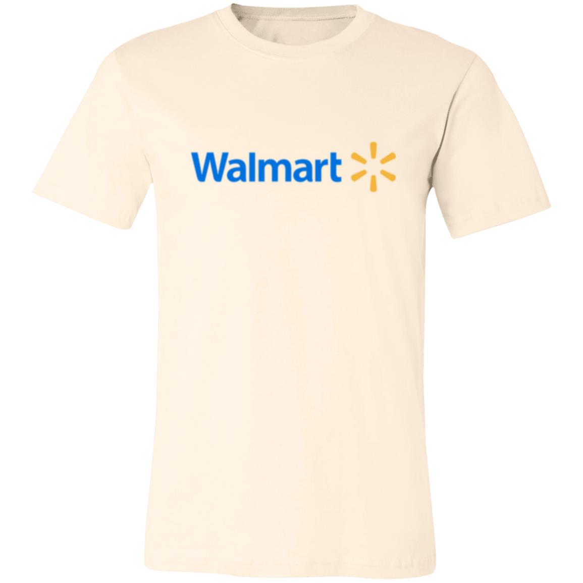 Womens Neutral Walmart Spark Logo T Shirt Food Delivery Merch, Front