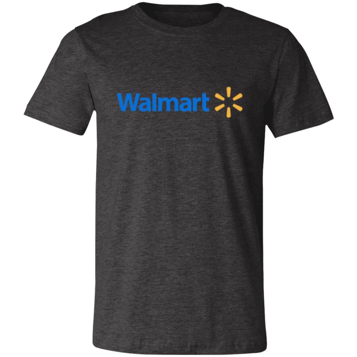 Womens Black Walmart Spark Logo T Shirt Food Delivery Merch, Front