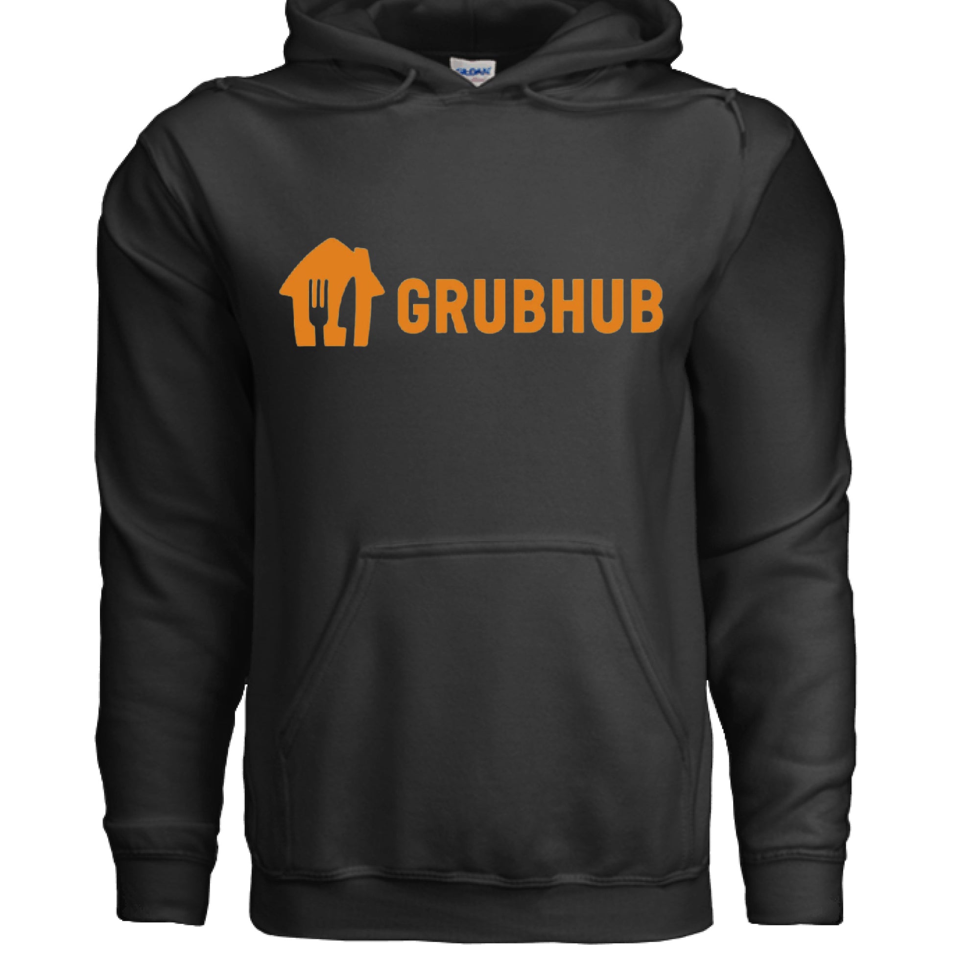Grubhub Hoodie BLACK - FRONT