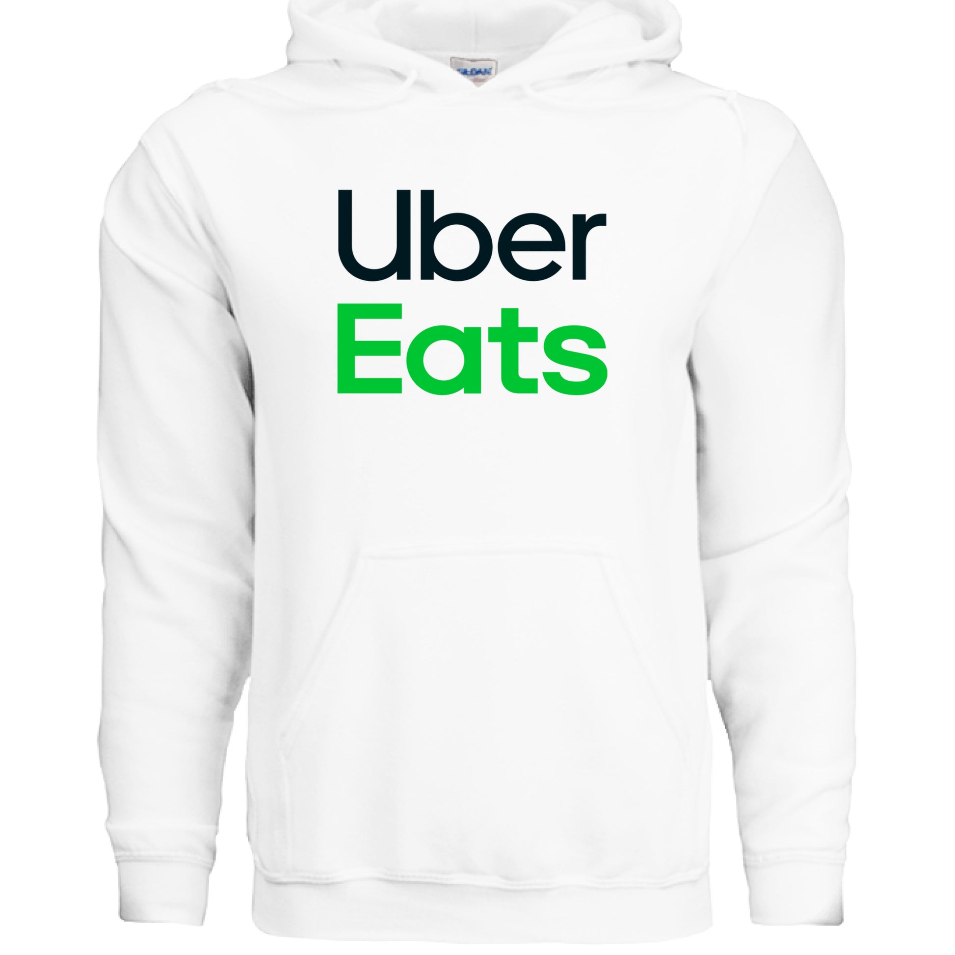 Uber Eats Hoodie WHITE - FRONT