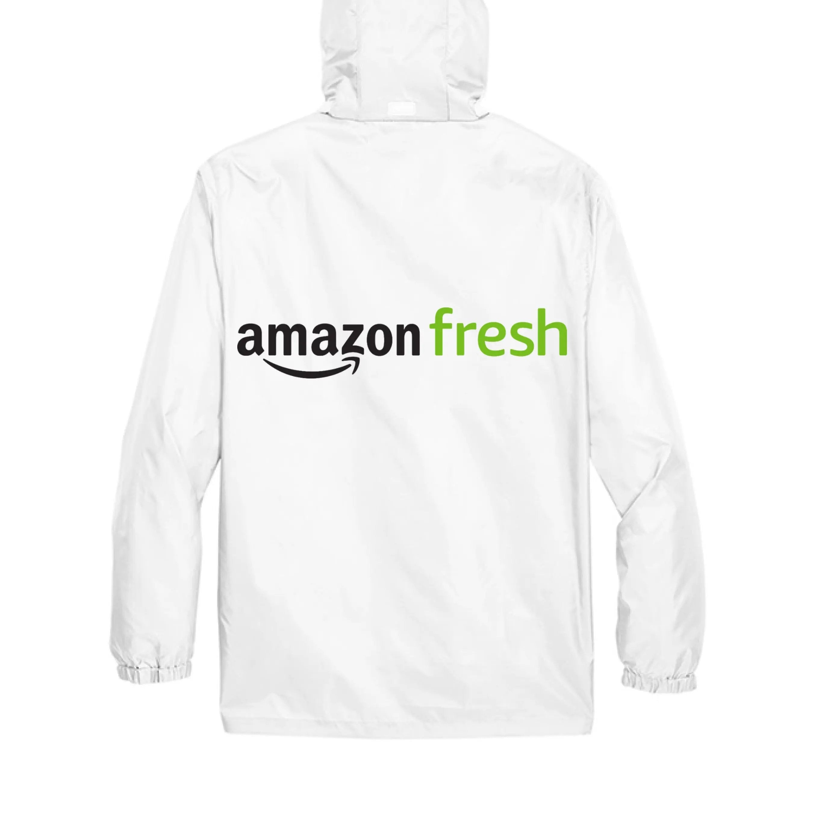 Amazon Fresh Rain Jacket Unisex - Food Delivery Apparel