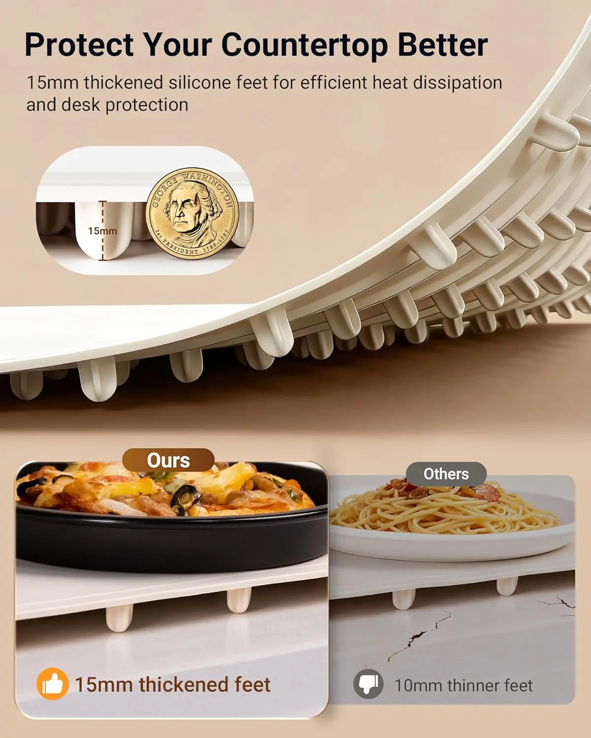 Warming Mat for Food Extra Large, Extendable Food Warming Mat, Electric Warming Tray for Buffets Party with 7 Adjustable Temperature, 6 Timer, Silicone Food Warmer for Parties Home Countertop  (Not For Purchase) Amazon Only!