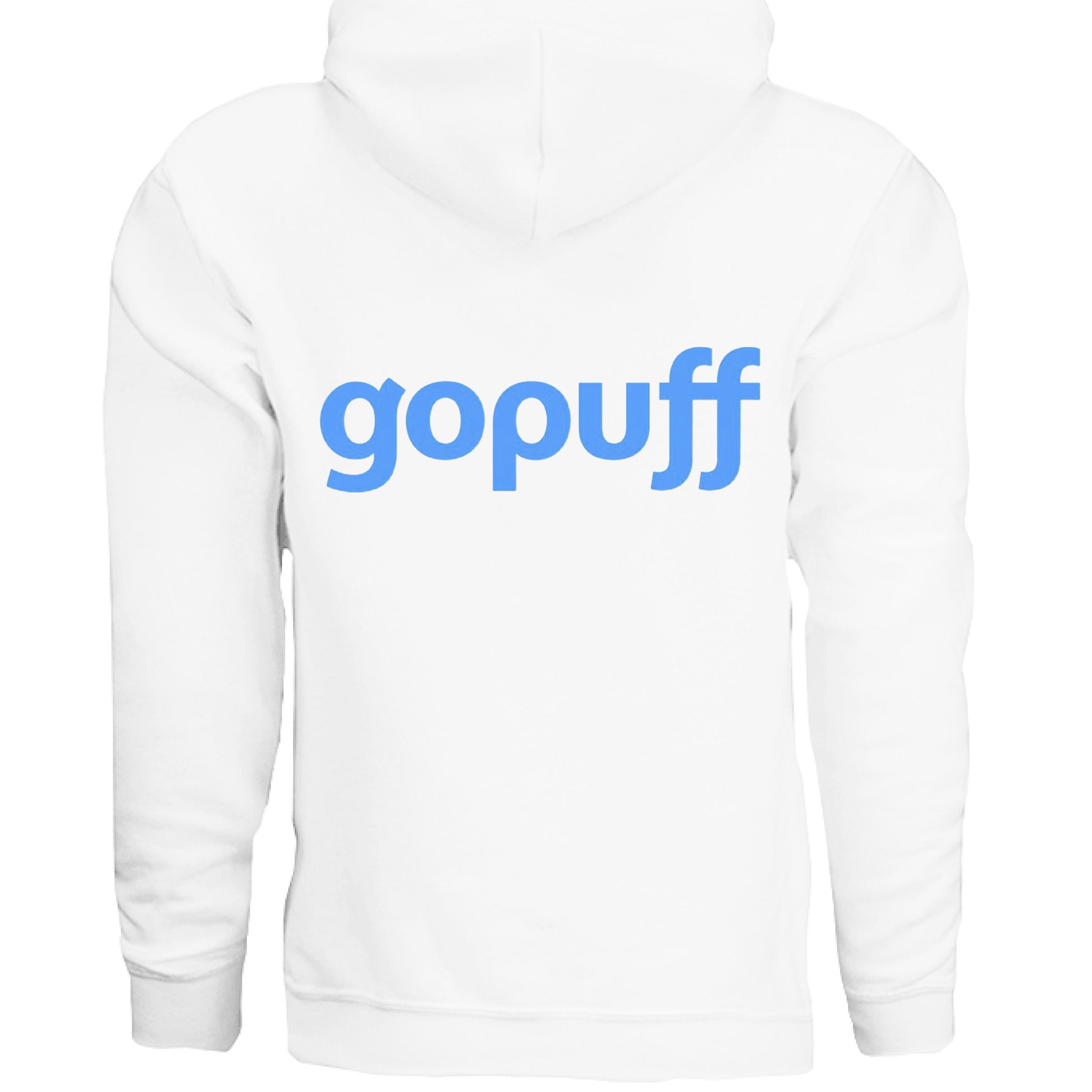 gopuff hoodie WHITE - BACK