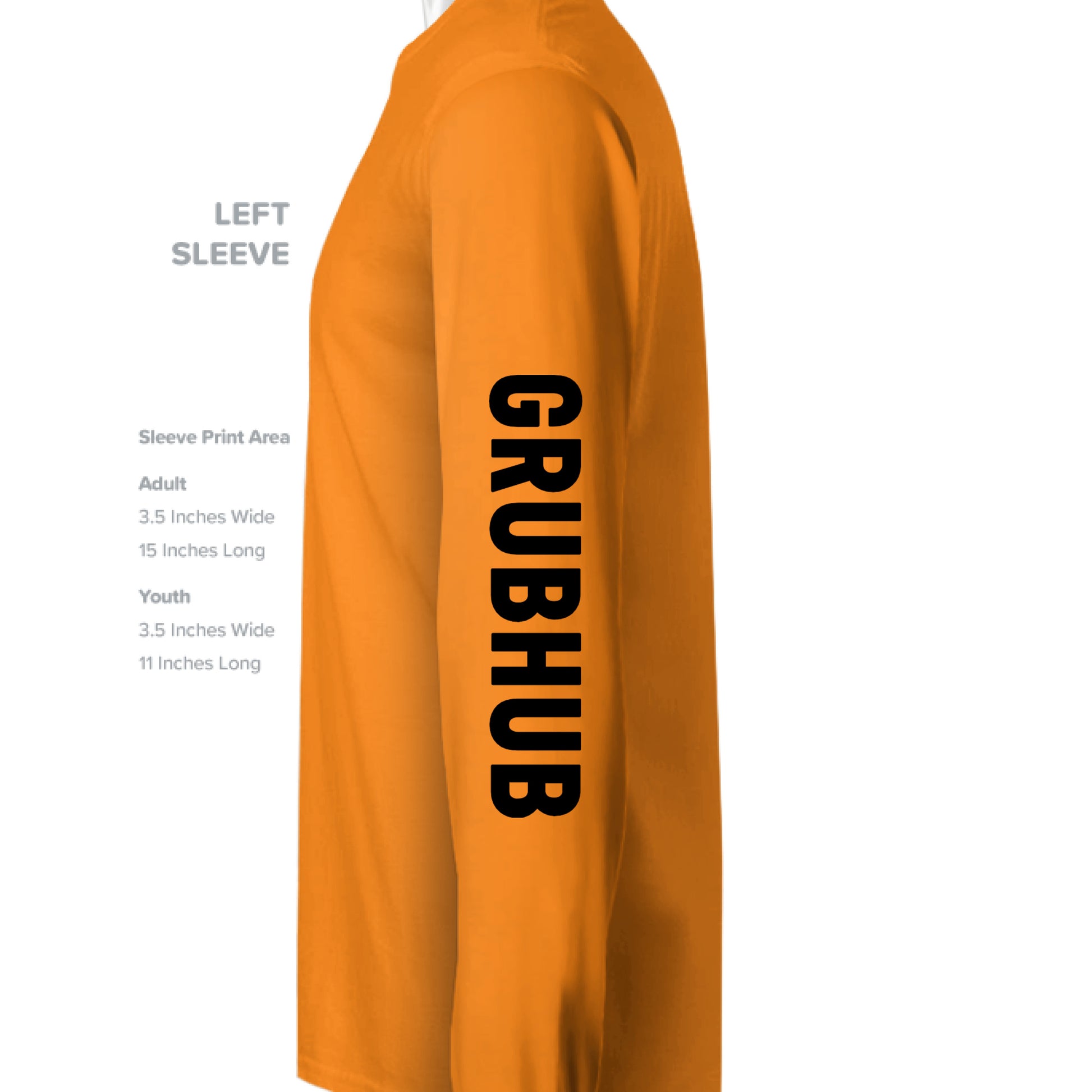 SAFETY ORANGE - SLEEVE_LEFT