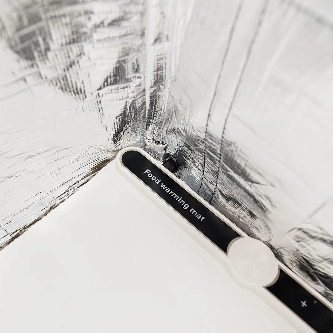 Electric Heated Insulated Food Delivery Bag, Pizza Delivery Bags for Hot and cold Food Large Reusable (Delivery Bag + Heating Pad) (23"x14"x15")  (Not For Purchase) Amazon Only!